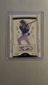 BOBBY WITT JR AUTO 2022 LEAF TRINITY SILVER FOIL SPECTRUM AUTOGRAPH #51/99 RARE