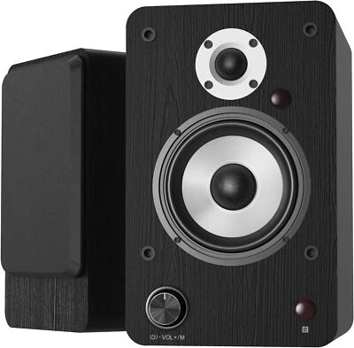 LONPOO LP-42M Diffusori Da Scaffale Attivi 100W RMS Bluetooth, RCA, Ottica, USB - Immagine 1 di 4
