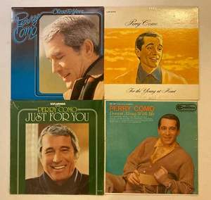 Perry Como 4 LP Lot Just For You Dream Along With Me Close To You For The Young - Picture 1 of 3