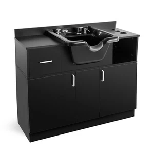 Artist hand Shampoo Station ABS Bowl Backwash Sink Salon Spa w/Drawer,USB,P Trap - Picture 1 of 22