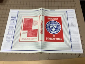 unused 1967 - PENN University of Pennsylvania - College Unused book cover - Picture 1 of 2