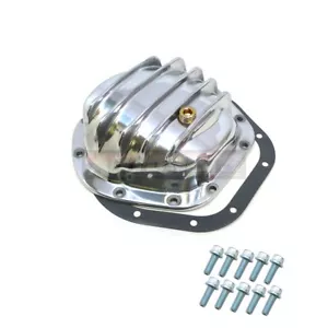 Polish Aluminum Differential Cover Dana 44 Dodge Jeep GM 10 Bolts Sierra Ford F - Picture 1 of 4