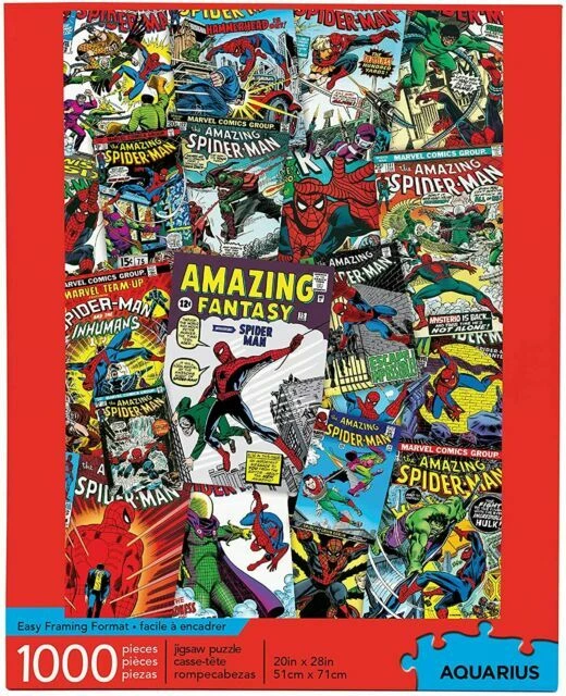 Aquarius 65349 Marvel Spider-man Collage 1000 PC Puzzle Multicolor