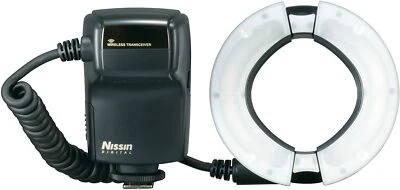 Nissin NDMF18N MF18 Macro Ring Flash Nikon (Black) From Japan New - Image 1 of 4