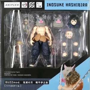 BUZZmod. Demon Slayer Inosuke Hashibira Figure included Mini Figures ANIPLEX - Picture 1 of 8