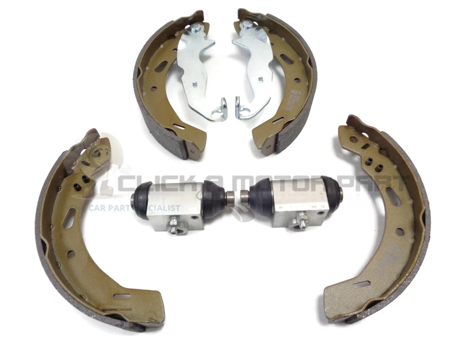 FORD FIESTA MK7 1.25 1.4 1.6 & TDCi 2008-2017 REAR BRAKE SHOES & 2 CYLINDERS SET — 第 1/1 张图片