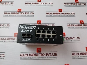 N-tron 509FX-SC 9 Port Industrial Ethernet Switch 104W1135P139 - Picture 1 of 12