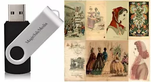 Godyey's Lady Book - Journal of Fashion Culture Fine Art - 156 Old Issues on USB - Imagen 1 de 13