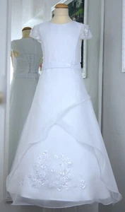 Kommunionkleid Festkleid Kommunionskleid Taufkleid first communion dress *Lea - Bild 1 von 4