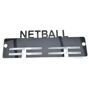 "Netball" Personalised or Plain Medal Hangers - Various Colours Available - Picture 1 of 12