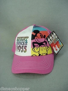 Disneyland Resort Since 1955 Pink Baseball Cap Mickey Mouse - NEW - Picture 1 of 1