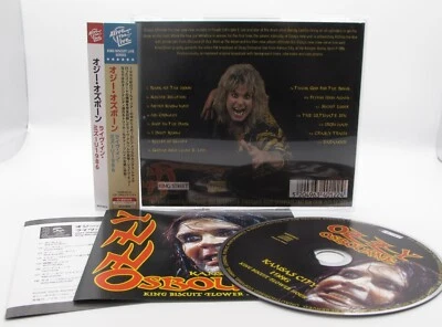 Ozzy Osbourne Kansas City 1986 King Biscuit Flower Hour W/ OBI Japan CD C437 - Photo 1/2