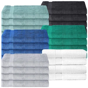 Bamu Premium Handtücher, 500 GSM 100 % Ring gesponnen Baumwolle Handtuch Set, schnell trocknend - Bild 1 von 18