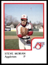 1986 ProCards Appleton Foxes NNO Steve Moran   Appleton Foxes  Baseball Card