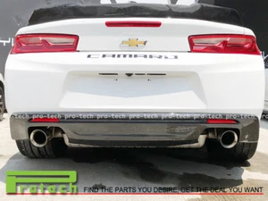 ZL1 Carbon Fiber Rear Bumper Diffuser for 2016-2018 Camaro 6th SS V8 CF - Picture 1 of 2