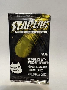 1993 Starlog Communications Starlog 9 card wax pack - Picture 1 of 2