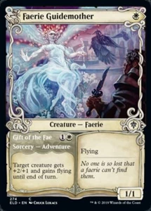 Faerie Guidemother x4 4x Showcase FOIL Throne of Eldraine NM MTG - Bild 1 von 1