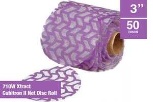 Rollo de discos de lijado de red 3M™ 710W Xtract™ 3" Cubitron II ™ gancho y bucle, paquete de 50 - Imagen 1 de 15