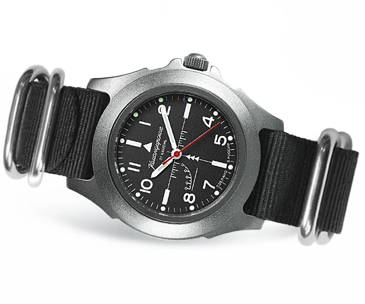 Vostok Komandirskie 30602G Watch SVD Sniper Rifle Dragunov Automatic