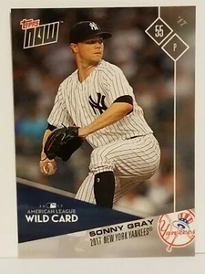 2017 Topps Now ALWC #PS-84 Sonny Gray New York Yankees  - Picture 1 of 2