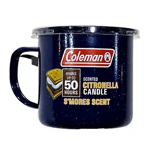 Coleman Citronella Candle S'mores Scent 50 Hours 10.2oz Tin Cup Style - Picture 1 of 1