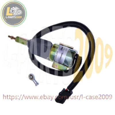 Fits For Cummins Engine 6CT 6CTA 8.3L Fuel Shutdown Solenoid Valve 3287406 - Image 1 of 2