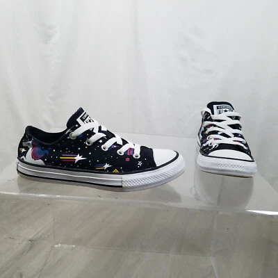 Zapatos bajos Converse All Star Chuck Taylor Rainbow Unicorn negros Galaxy talla 2 Foto 1 de 4