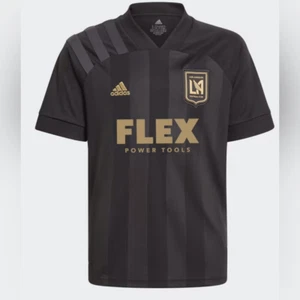 Neu mit Etikett Adidas Jugend 2021 LACF schwarz Heimtrikot Pro Fußball - Größe Large - Bild 1 von 8