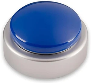 Extra Large Talking Button Clock - for the Blind, Elderly or Visually Impaired - Picture 1 of 5
