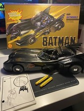 1989 ToyBiz DC Comics Batman Batmobile w/ Rocket Launcher Boxed With Rockets