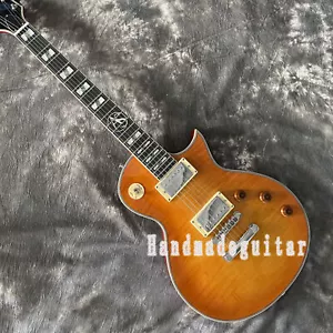 Alex Skolnick Style LP Electric Guitar 6 Strings Flame Maple Top Mahogany Body - Bild 1 von 6