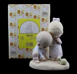 Precious Moments E-3113 "Du Kunstmine" Figur 1979 - Bild 1 von 11