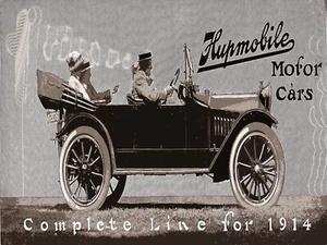 10906. Póster de decoración. Pared de habitación. Diseño interior vintage.1914 Hupmobile coche temprano - Imagen 1 de 1