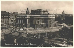 Suecia Estocolmo Royal Swedish Opera Vintage RPPC B84 - Imagen 1 de 2