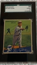 1934 Goudey Baseball Cards 34