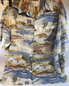 C.T. a D.B. Hawaiihemd California La Jolla Laguna Beach Malibu Herren XL - Bild 1 von 7