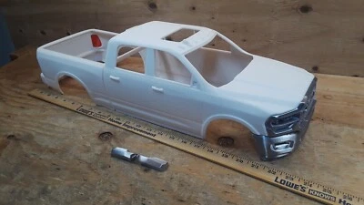 3D Printed RC CAR 2020 Dodge RAM 2500 Truck 4 Door Crew 1/10 Body PLA Plastic  - Image 1 of 4