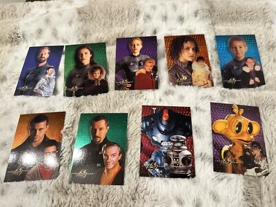 Juego de tarjetas de persecución al por menor de láminas de película Lost in Space KM1 a KM9 Foto 1 de 4