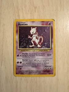 Rare Mewtwo Holo 1999 Pokemon Card - Picture 1 of 2