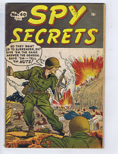 Spy Secrets #40 Bell Features CANADIAN EDITION '' Sabotage ! ''