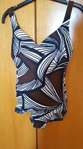 Vintage 60er SELTEN ELISABETH STEWART CALIFORNIA Pool Strand Sommer BADEMODE TOP DOLLY  - Bild 1 von 6