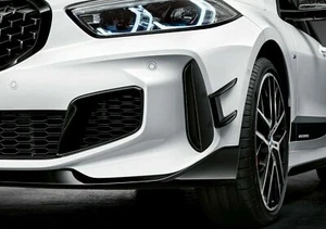 BMW 1 F40 M Performance Aero Flicks Black High Gloss Left Right 51112468204 205 - Picture 1 of 1