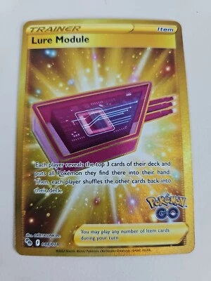 Módulo Señuelo 088/078 Pokemon GO Oro Secreto Raro Arte Completo Holo Tarjeta Pokémon Foto 1 de 2