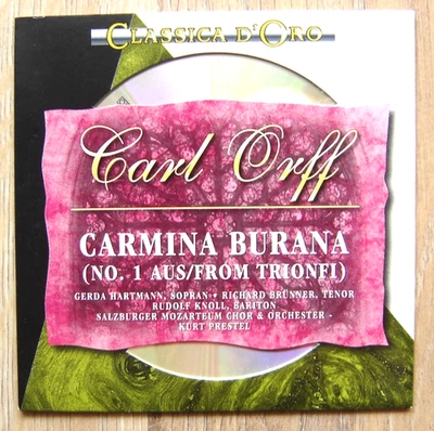 CD CARMINA BURANA (NO.1 AUS TRIONFI) / Carl Orff - Bild 1 von 2
