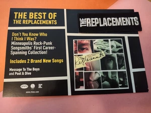 The Replacements 2006 "Best Of: Dont You Know..." Promo Postkarte Bügelbild Patch - Bild 1 von 2