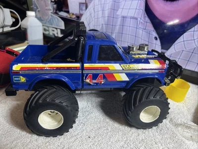 Vintage Radio Shack Off Roader Dash 49 Blue 4x4 Truck R/C Car No Remote - Image 1 of 4