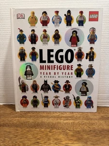 LEGO Minifigure Year by Year: A Visual History 2013 Book w/ 3 Minifigures - Picture 1 of 11