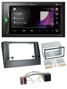 Pioneer 2DIN MP3 DAB USB Bluetooth Autoradio für Fiat Stilo (ab 2005) - Bild 1 von 8