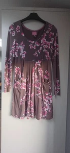 Ladies Jersey Floral Dress Size UK 6 From JOULES - Picture 1 of 3