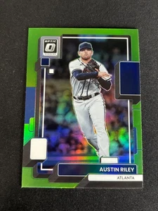 2022 Panini Austin Riley Optic Green #147 Braves - Picture 1 of 2